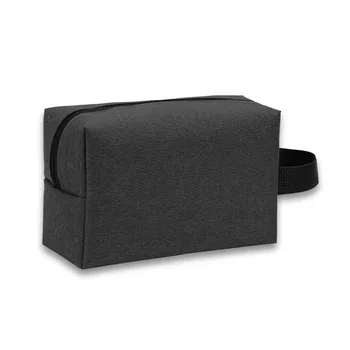 Quilted Polyester Makeup Travel Bag