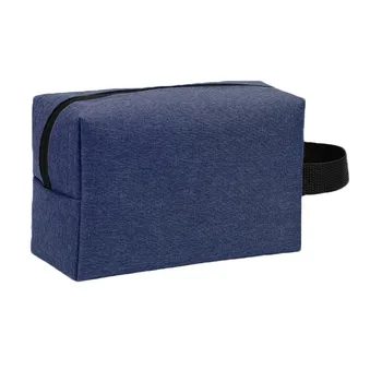 Quilted Polyester Makeup Travel Bag