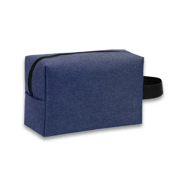 Quilted Polyester Makeup Travel Bag