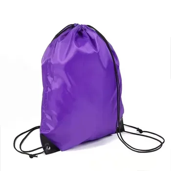 420D Polyester Hiking Drawstring Backpack