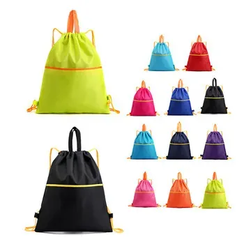 Custom Waterproof Drawstring Polyester Backpack ZG20241210M3