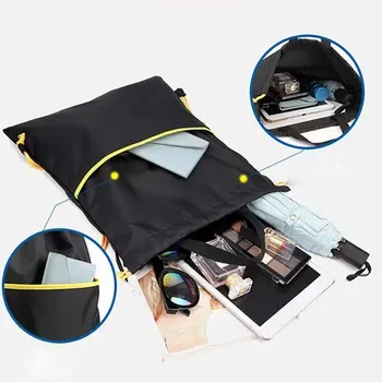 Custom Waterproof Drawstring Polyester Backpack ZG20241210M3