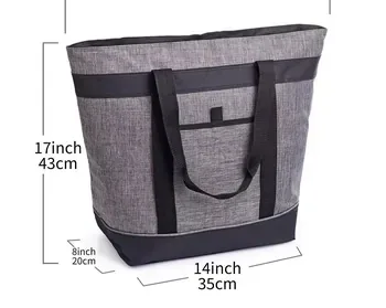 Custom Waterproof Insulated Foldable Oxford Cooler Bag
