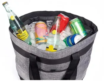Custom Waterproof Insulated Foldable Oxford Cooler Bag