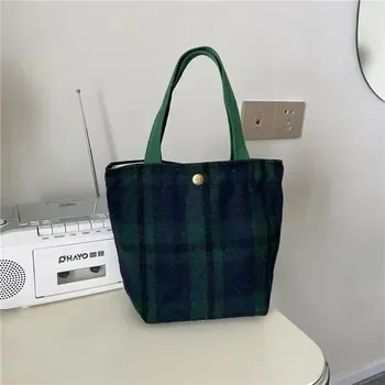 Striped 24oz Canvas Shopping Bag