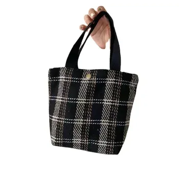Striped 24oz Canvas Shopping Bag