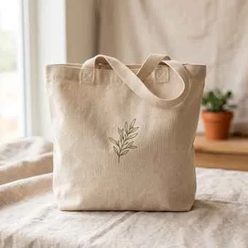10oz Cotton Canvas Grocery Tote Bag
