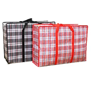 Waterproof PP Woven Moving Duffle with Zipper