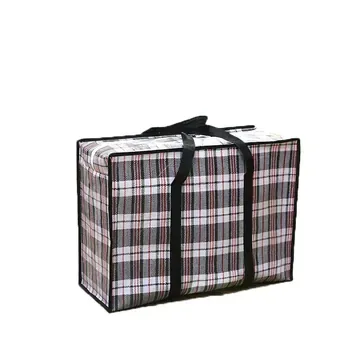 Waterproof PP Woven Moving Duffle with Zipper