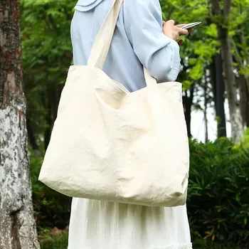 Custom 12oz Cotton Canvas Shopping Tote ZG20250315M5