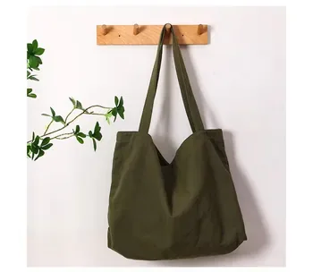 Custom 12oz Cotton Canvas Shopping Tote ZG20250315M5