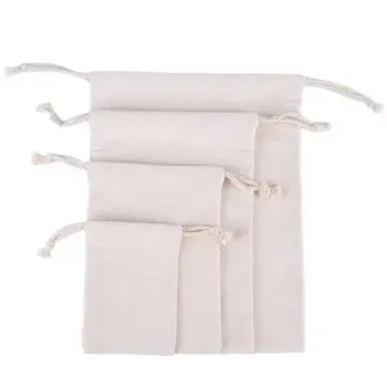 Cotton Canvas Drawstring Backpack