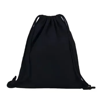 Cotton Canvas Drawstring Backpack