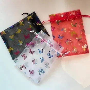 Custom Jute Drawstring Gift Bag