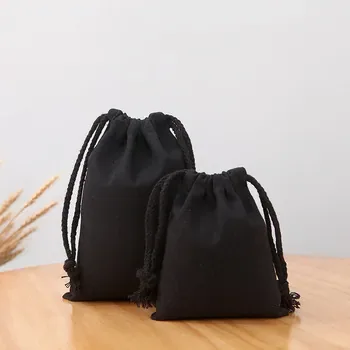 Custom Cotton Canvas Drawstring Bag ZG20250106M2