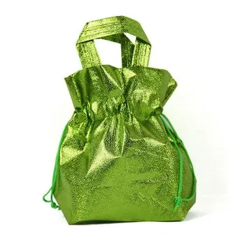 Custom Laminated Non-Woven Drawstring Gift Bag