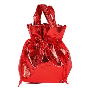 Custom Laminated Non-Woven Drawstring Gift Bag