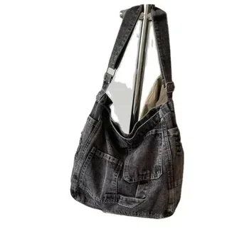 Custom Denim Crossbody Bag ZG20250418A1
