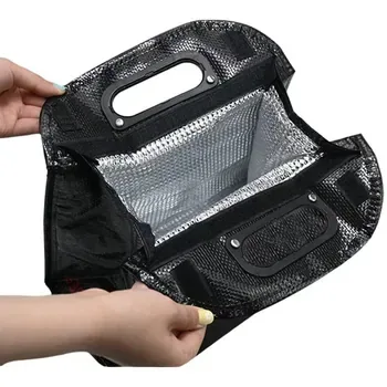 Custom Insulated Foil-Lined Laminated PP Lunch Cooler Bag
