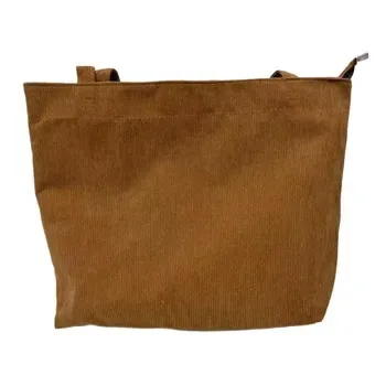 Custom Corduroy Shopping Tote ZG20260205A1