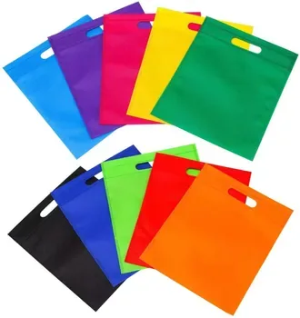 Multicolor Spunbond Non-Woven Logo Tote
