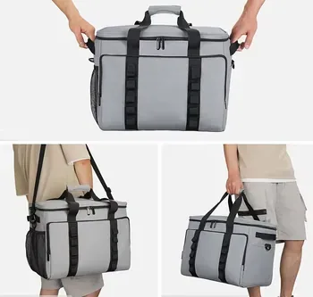 Custom Waterproof Foldable 600D Cooler Bag