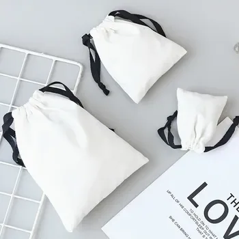 Custom 8oz Canvas Drawstring Gift Bag