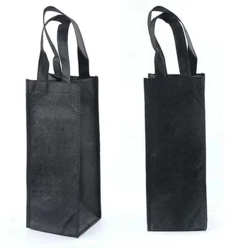 Non-Woven Single-Bottle Wine Gift Bag