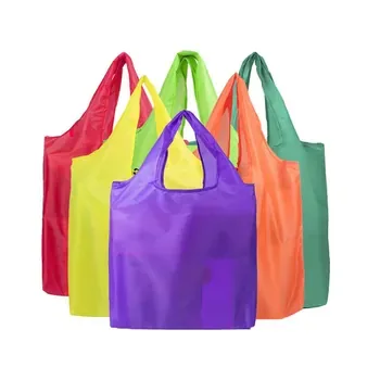 Custom Foldable Polyester Grocery Tote ZGZE789