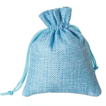 Custom Jute Drawstring Bag