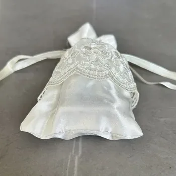 Custom Silk Drawstring Bag