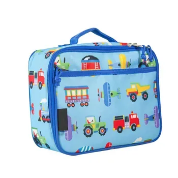 Cartoon Kids Zipper Lunch Cooler