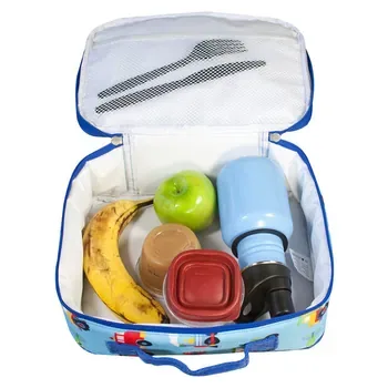 Cartoon Kids Zipper Lunch Cooler