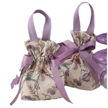 Custom Canvas Drawstring Gift Bag ZG20250317A6