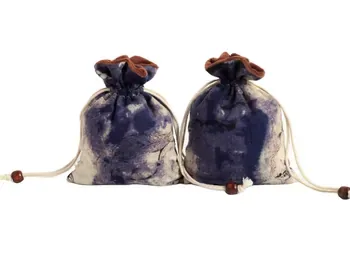Canvas Jute-Style Drawstring Gift Storage Bag