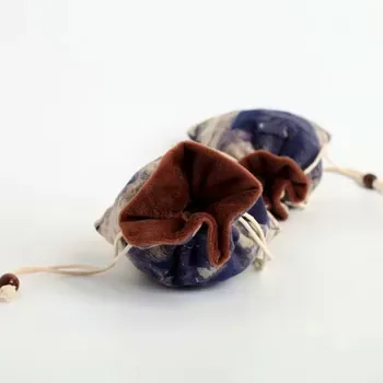 Canvas Jute-Style Drawstring Gift Storage Bag
