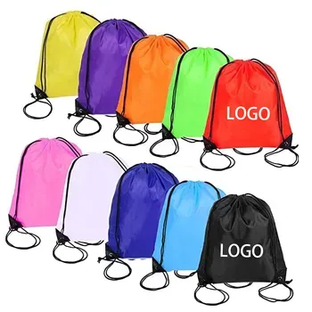 Custom Waterproof Drawstring Polyester Backpack ZG20211207M1