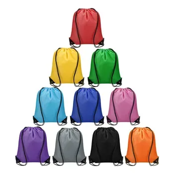 Custom Waterproof Drawstring Polyester Backpack ZG20211207M1