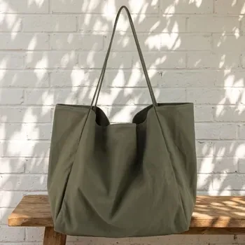 Large Canvas Sling Shopping Tote
