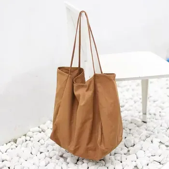 Large Canvas Sling Shopping Tote