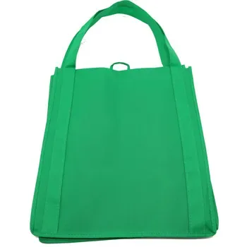 Custom Green Non-Woven Shopping Bag