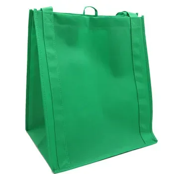 Custom Green Non-Woven Shopping Bag