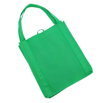 Custom Green Non-Woven Shopping Bag