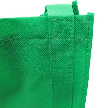 Custom Green Non-Woven Shopping Bag