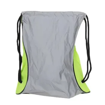 Foldable Polyester Gym Drawstring Backpack
