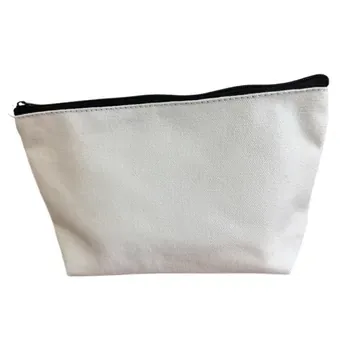 Custom Cotton Canvas Cosmetic Bag