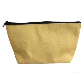 Custom Cotton Canvas Cosmetic Bag