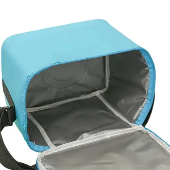 Blue Polyester Lunch Delivery Cooler