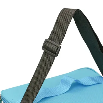 Blue Polyester Lunch Delivery Cooler