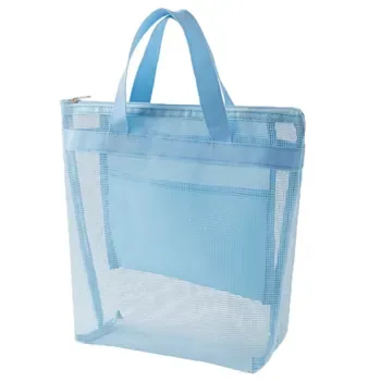 Polyester Mesh Beach Toiletry Tote